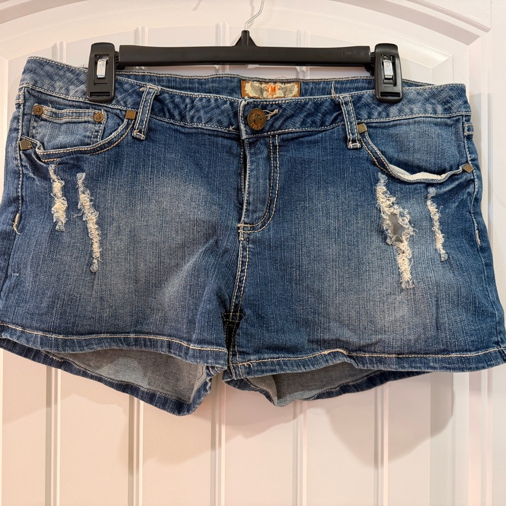 YMI Stylish Blue Denim Women Shorts